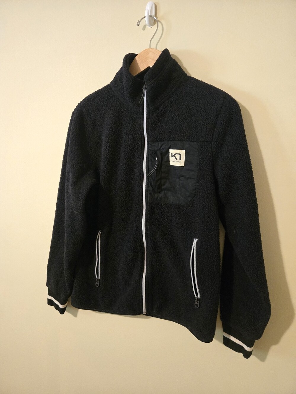 Small Black Kari Traa Rothe Midlayer Fleece
